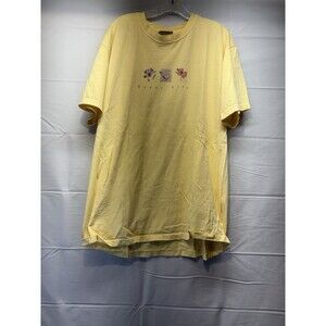 Vintage Ocean City Beach Short Sleeve Shirt Destination Graphic Tshirt Size L